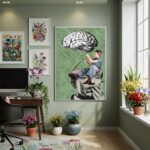 Quadro Decorativo Operária Da Mente - 70x50cm