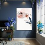 Quadro Decorativo Pétala Suspensa - 70x50cm