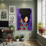 Quadro Decorativo Pouso Do Pensamento - 70x50cm