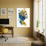 Quadro Decorativo Primavera Interior - 70x50cm