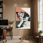 Quadro Decorativo Revelação Da Borboleta - 70x50cm