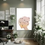 Quadro Decorativo Revoada Interna - 70x50cm