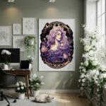 Quadro Decorativo Signo De Câncer - 70x50cm
