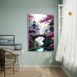 Quadro Decorativo Silêncio Em Sakura - 70x50 cm