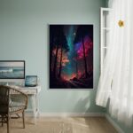 Quadro Decorativo Sinfonia De Fótons - 70x50 cm