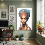 Quadro Decorativo Soberana - 70x50 cm