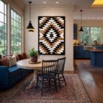 Quadro Canvas Abstrato Tribal Urbano