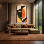 Quadro Canvas Cubismo Abstrato