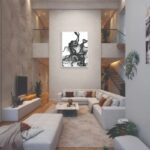 Quadro Canvas Fluxo Etéreo