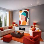 Quadro Canvas Mulher Afro