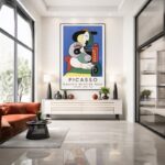 Quadro Canvas Pablo Picasso Femme Á La Montre