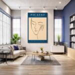 Quadro Canvas Pablo Picasso Mulher Esboço