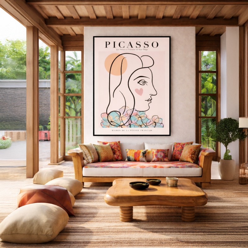 Quadro Canvas Pablo Picasso Peintres Témoin de Leur Temps