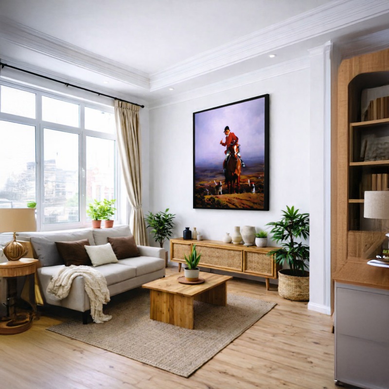 Quadro Canvas Peter Curling Os Cães de Caça
