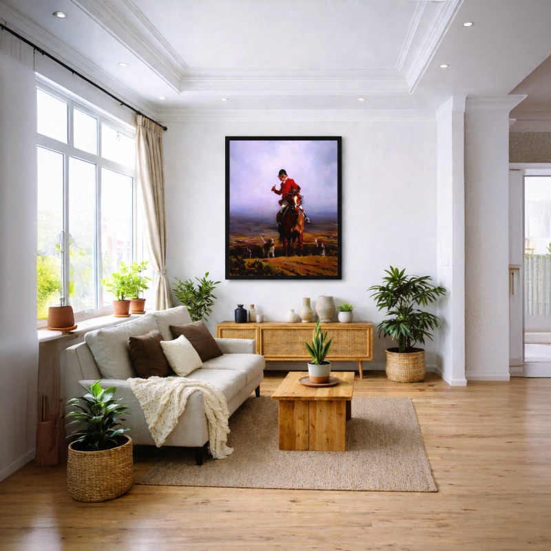 Quadro Canvas Peter Curling Os Cães de Caça