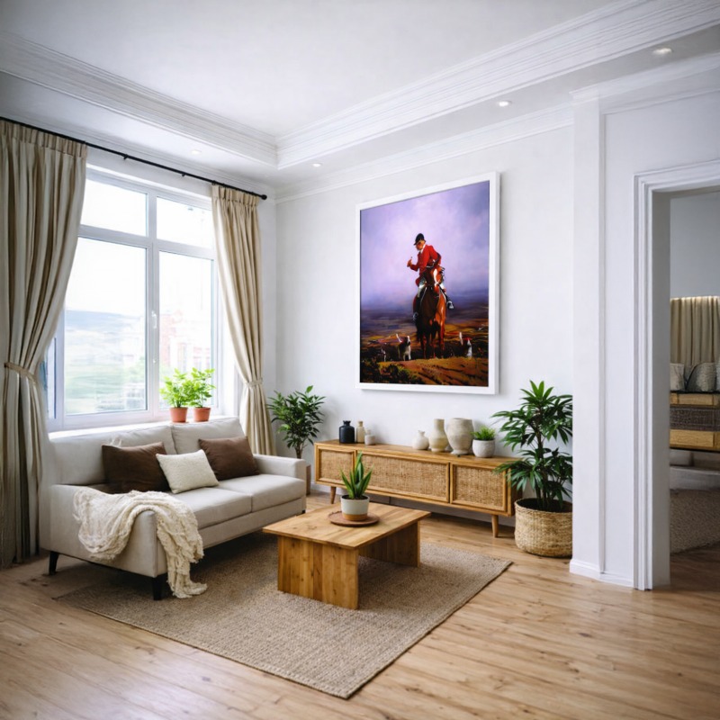 Quadro Canvas Peter Curling Os Cães de Caça