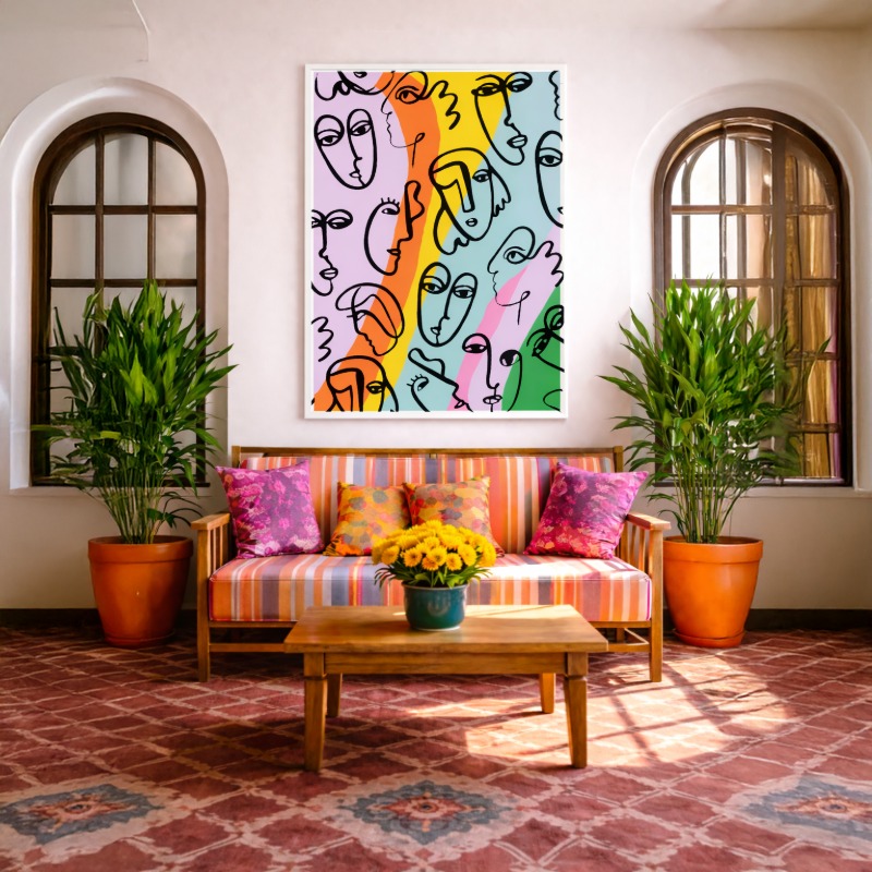 Quadro Canvas Picasso Frame Posters