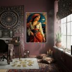 Quadro Decorativo Beleza Cigana - 70x50cm