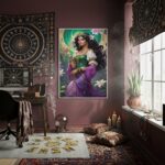 Quadro Decorativo Cigana Sarita - 70x50 cm