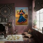 Quadro Decorativo Cigana Yasmin - 70x50cm