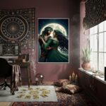 Quadro Decorativo Ciganos Esmeralda - 70x50 cm