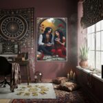 Quadro Decorativo Ciganos Oráculos - 70x50 cm