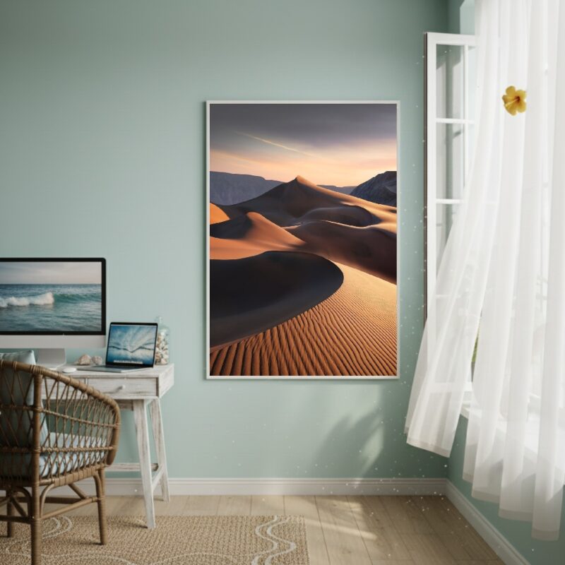 Quadro Decorativo Deserto Vasto - 70x50cm