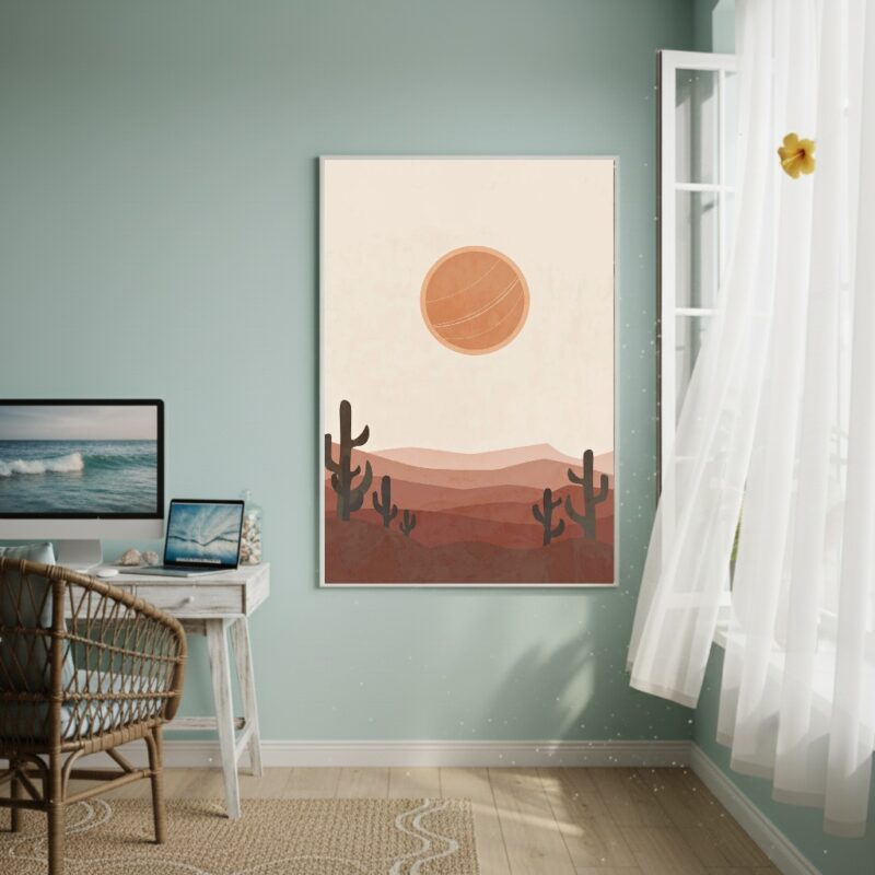 Quadro Decorativo Imenso No Céu - 70x50cm
