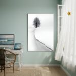 Quadro Decorativo Inverno Duradouro - 70x50cm