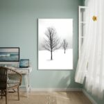 Quadro Decorativo Inverno Impiedoso - 70x50cm