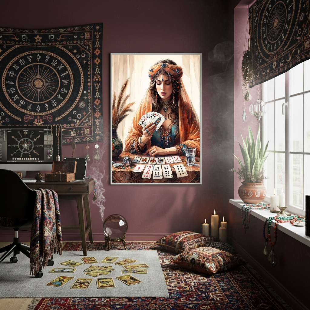 Quadro Decorativo Leitura Do Amanhã - 70x50 cm