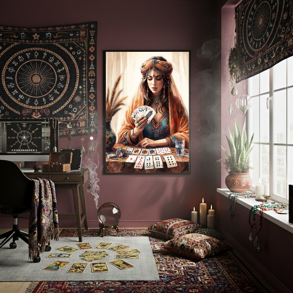 Quadro Decorativo Leitura Do Amanhã - 70x50 cm