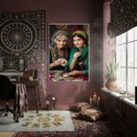 Quadro Decorativo Linhagem Das Ciganas - 70x50 cm