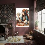 Quadro Decorativo Mãos Do Destino - 70x50 cm