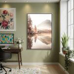 Quadro Decorativo Natureza Branca - 70x50cm