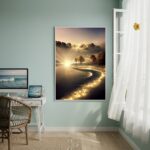 Quadro Decorativo Natureza Radiante - 70x50cm