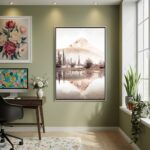 Quadro Decorativo Névoa Da Manhã - 70x50cm