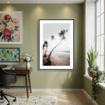 Quadro Decorativo Palmeiras Do Sri Lanka - 70x50cm