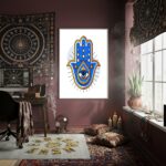 Quadro Decorativo Prisma Nazar - 70x50cm