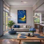 Quadros Canvas Vincent Van Gogh Estrelada Noite