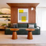 Quadro Canvas Abstrato News Abstratos Amarelo