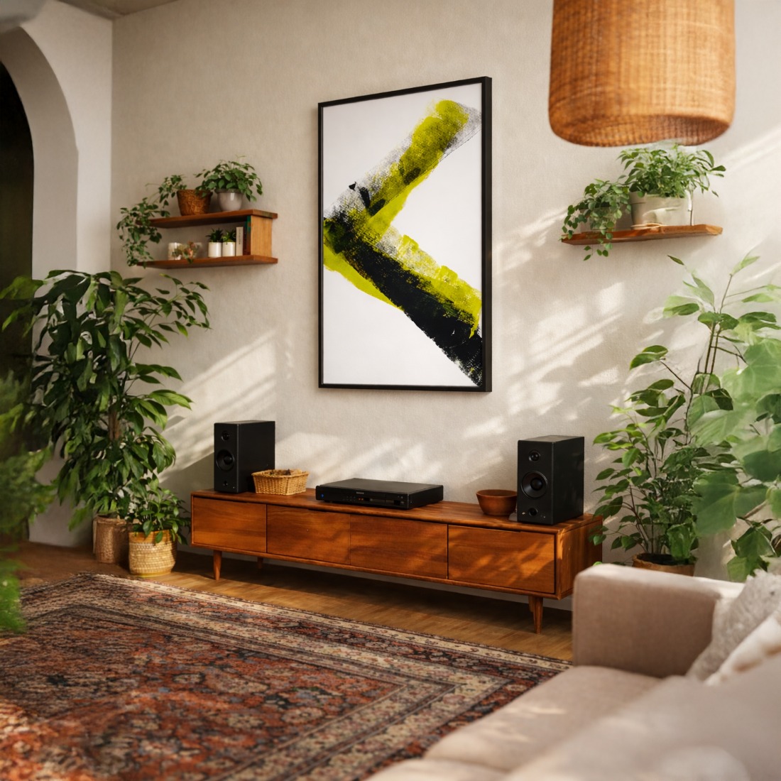 Quadro Canvas Abstrato Pernas Gabriel Sáez
