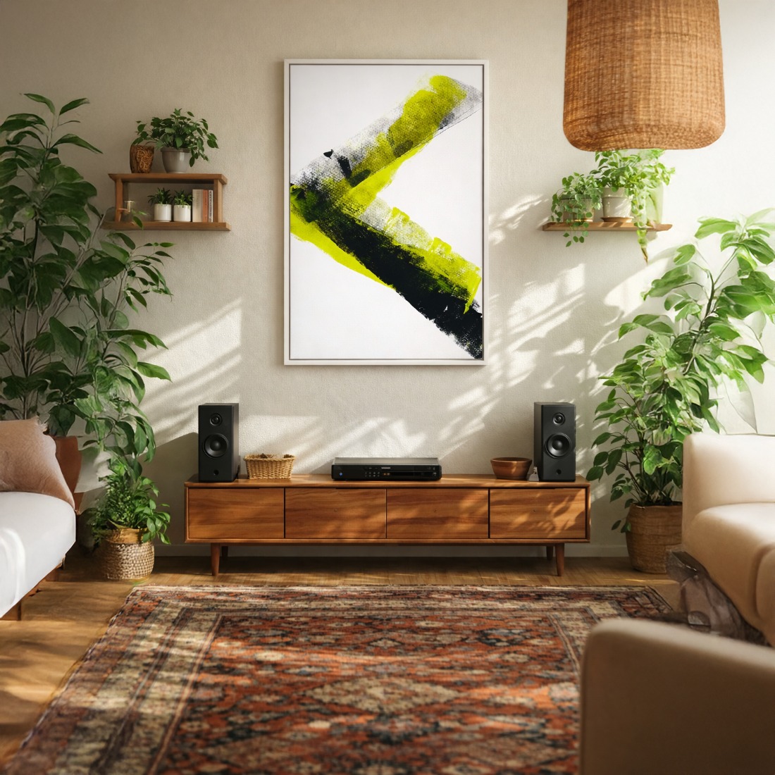 Quadro Canvas Abstrato Pernas Gabriel Sáez