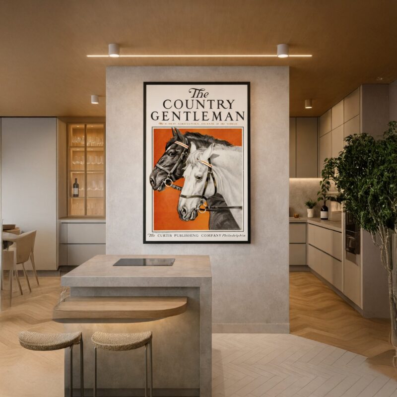 Quadro Canvas Country Curtis
