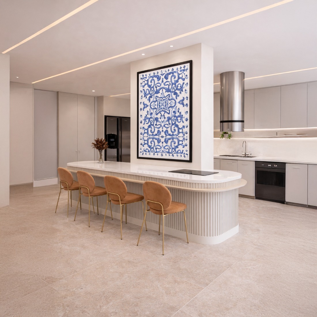 Quadro Canvas Dolce Blu