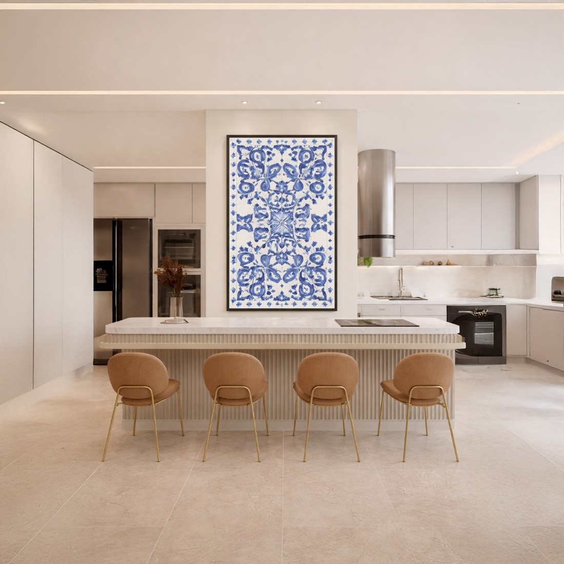Quadro Canvas Dolce Blu