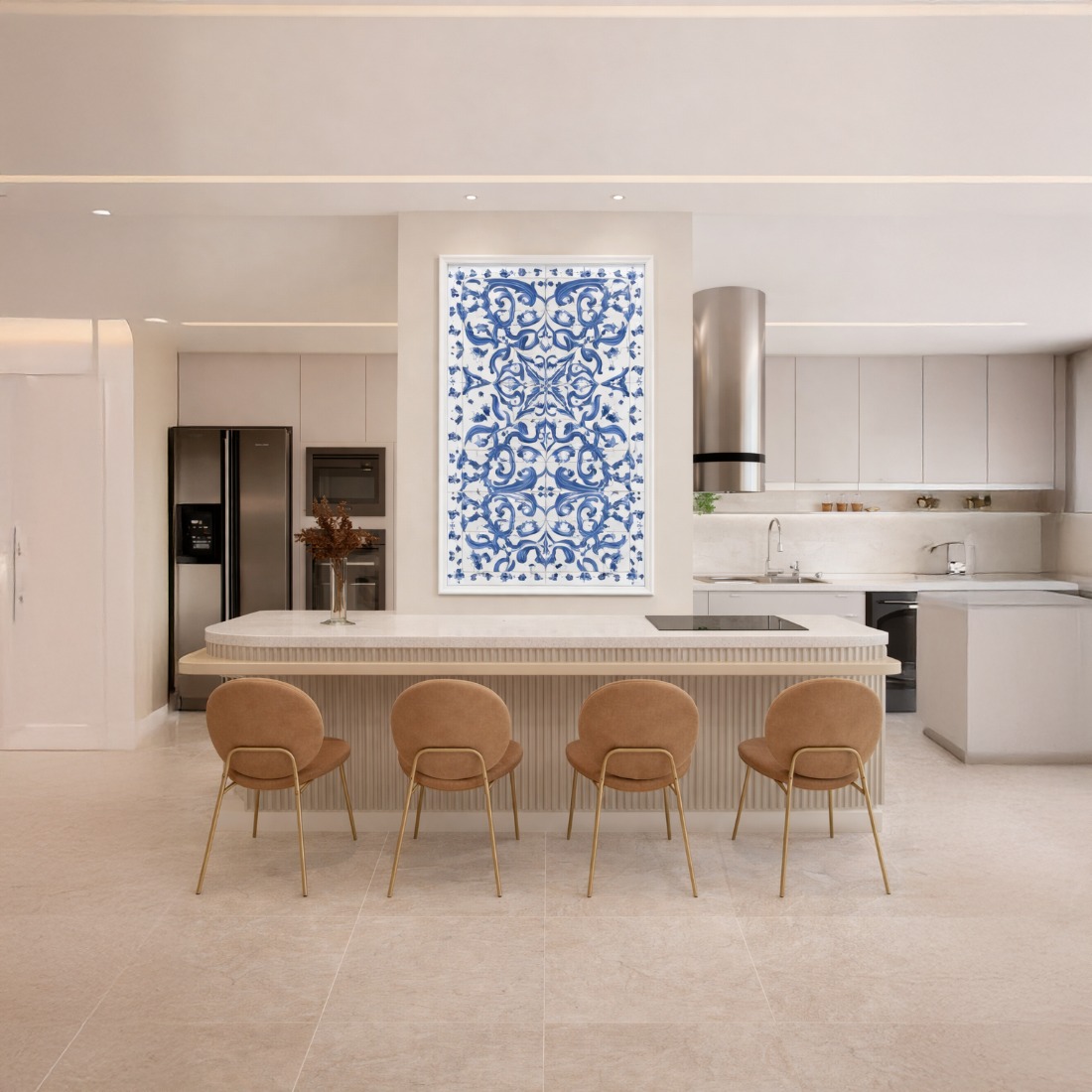 Quadro Canvas Dolce Blu