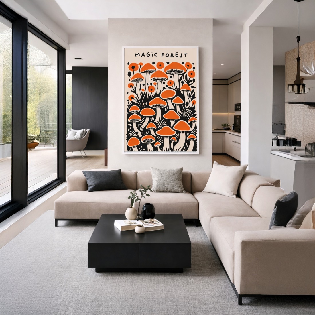 Quadro Canvas Floresta Mágica - Imagem 5