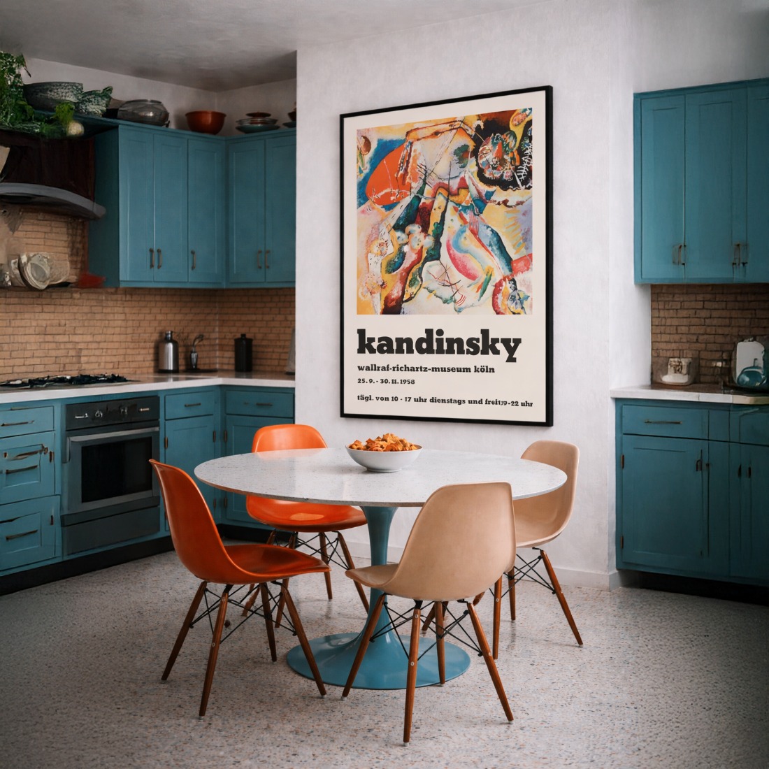 Quadro Canvas Kandinsky Exhibition