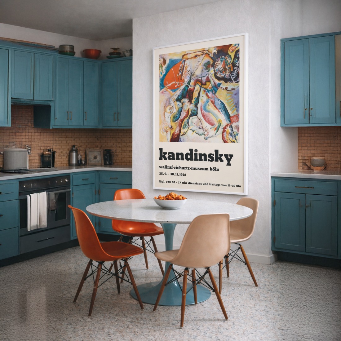 Quadro Canvas Kandinsky Exhibition